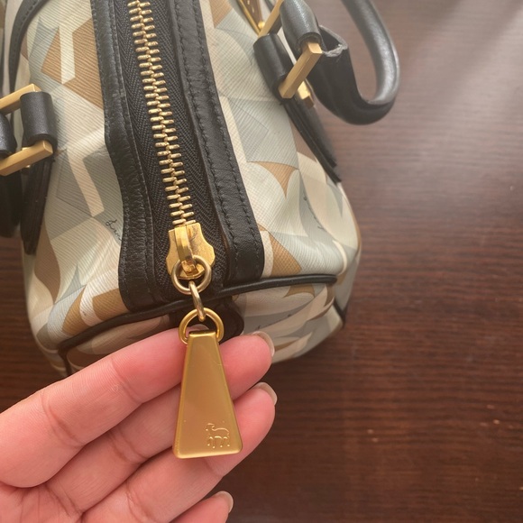 L.A.M.B. By Gwen Stefani Geometric Print Tote Bag Y2K - Picture 7 of 11